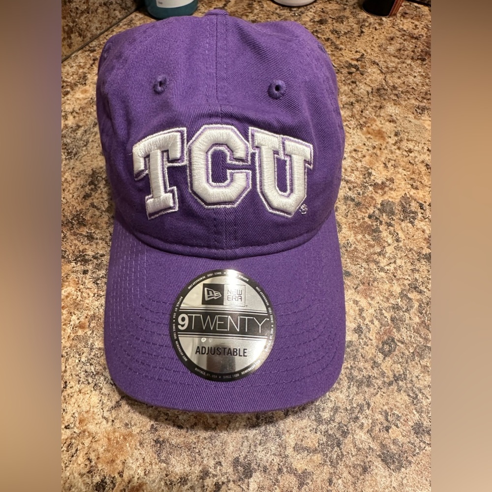 new! TCU baseball cap